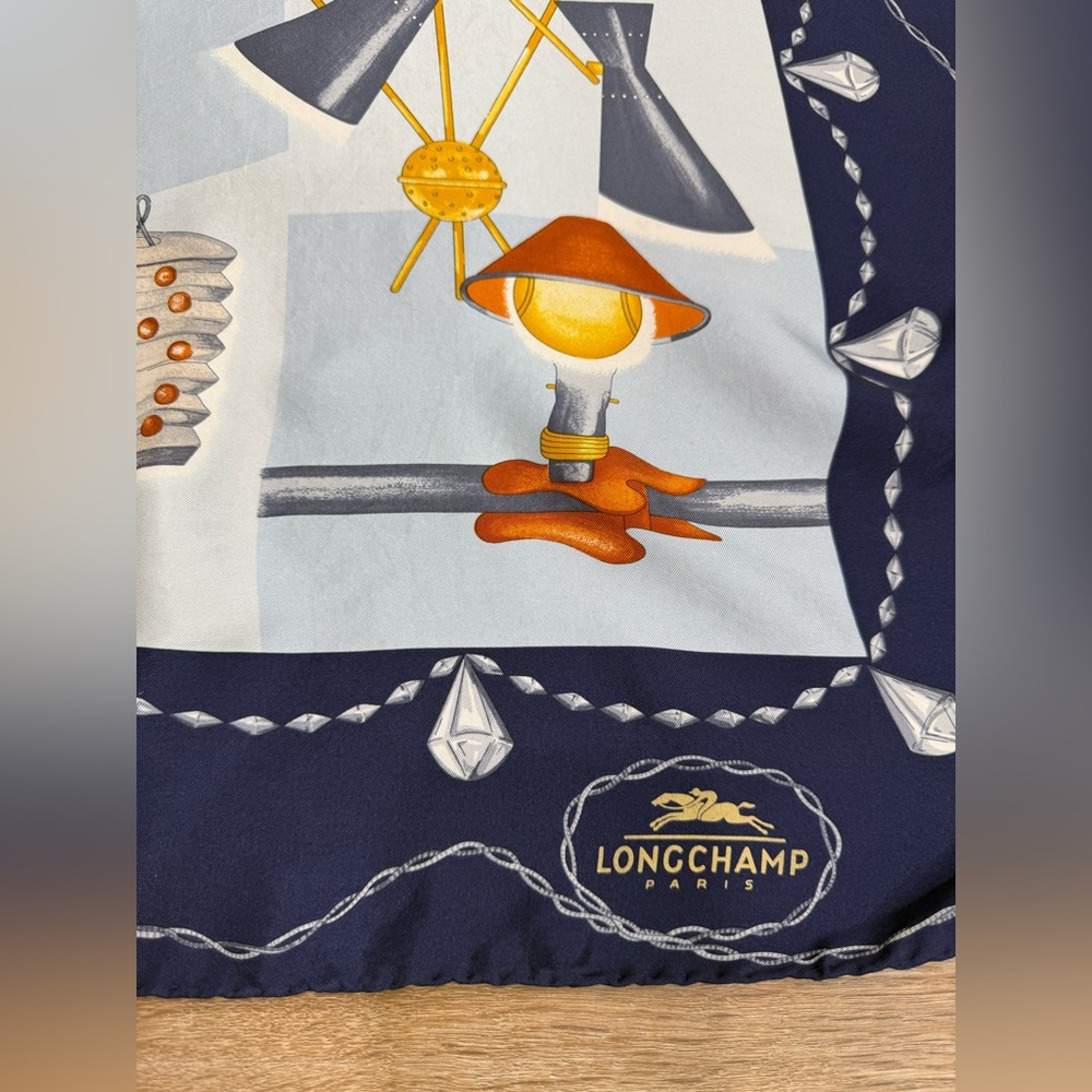 Longchamp Silk Scarf - Picture 7 of 11
